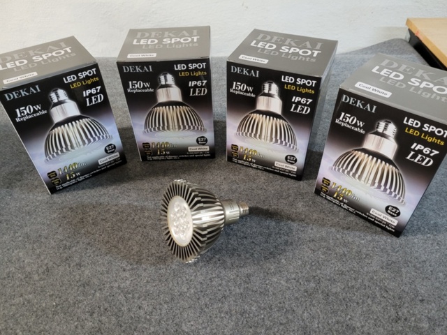 1246871-1 Dekai LED spot 15W 1440lm Cool white 25° 4st