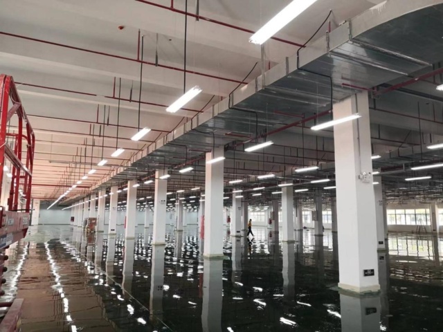 1261718-7 80 led luminaires 40W, 6000K