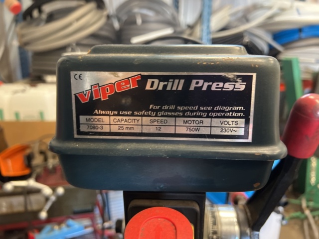 1243195-3 Column drilling machine Viper Drill Press 7080-3