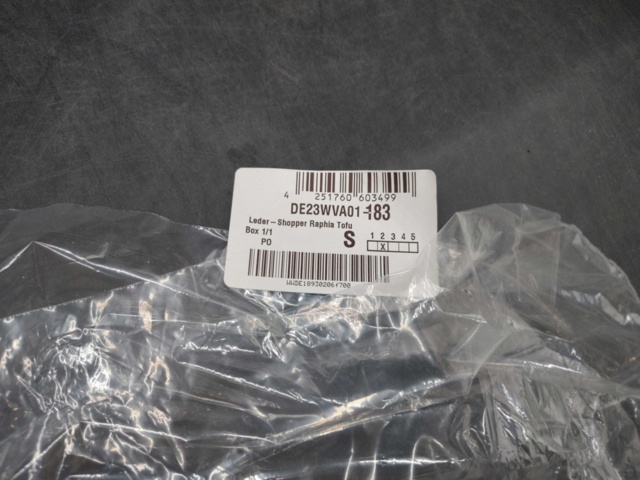 1254705-7 We eat avocado toast Leder-Shopper Raphia Tofu bag - Shipping included