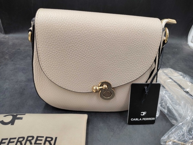 1254713-5 Carla Ferreri Esmeralda shoulder bag - Shipping included