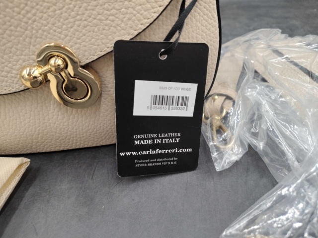 1254713-9 Carla Ferreri Esmeralda shoulder bag - Shipping included