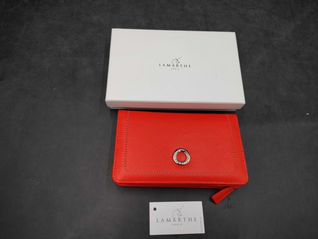 1254722-1 Lamarthe Paris leather wallet Portfolio Paris - Shipping included