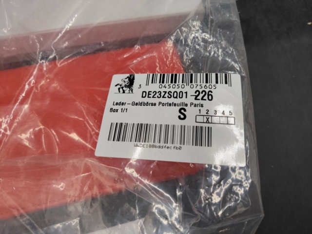 1254722-5 Lamarthe Paris leather wallet Portfolio Paris - Shipping included