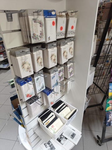 1130431-20 Large lot with courtship cards, labels and more including shop racks