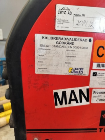 1135153-5 Welding Kemppi Master Tig MLS 2500 Mastercool 10