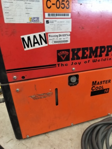 1135153-7 Welding Kemppi Master Tig MLS 2500 Mastercool 10