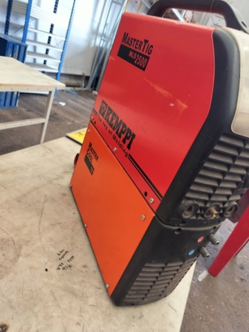 1135153-8 Welding Kemppi Master Tig MLS 2500 Mastercool 10