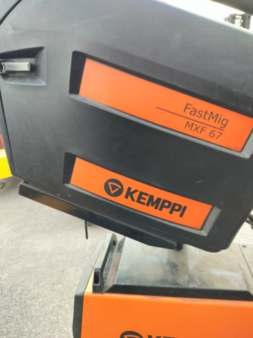1135174-6 Kemppi fastMig pulse 450 carriage and wiring