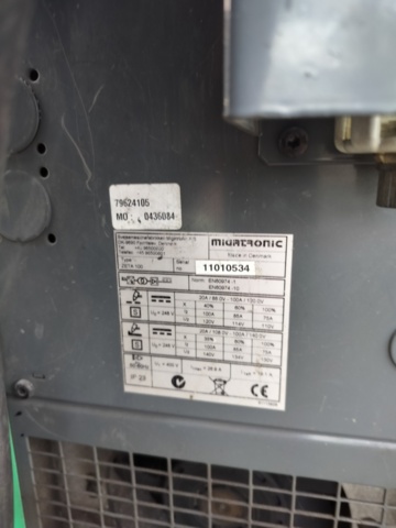 1135179-6 Plasma cutter Migatronic Zeta 100