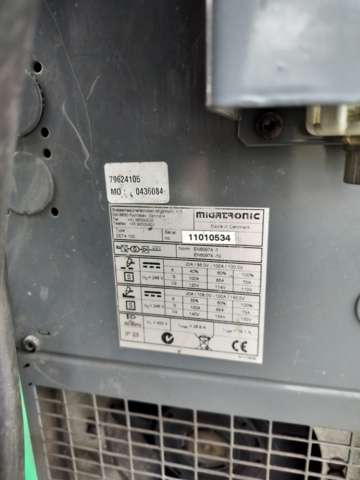 1135179-7 Plasma cutter Migatronic Zeta 100