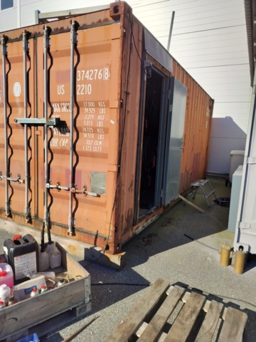 1135243-4 Container 20 fot med el och belysning