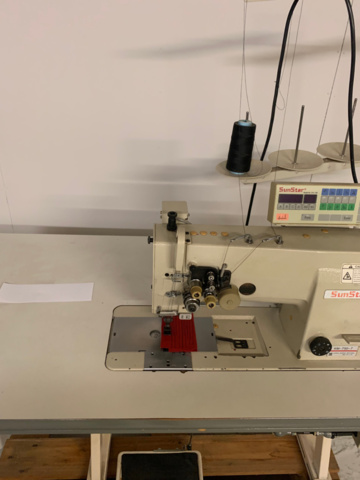 1261904-6 Sewing machine Sunstar KM-750-7