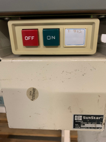 1261904-20 Sewing machine Sunstar KM-750-7