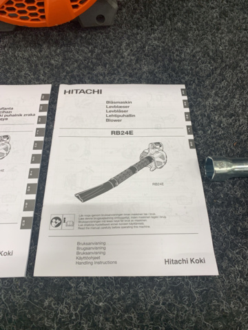 1262087-6 Leaf blower Hitachi RB24E
