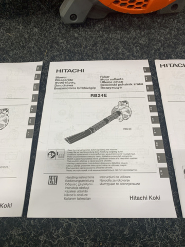 1262087-9 Leaf blower Hitachi RB24E