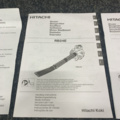 1262087-8 Leaf blower Hitachi RB24E