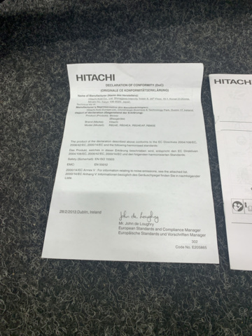 1262087-10 Leaf blower Hitachi RB24E