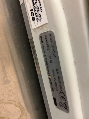 1206688-5 Digital scale ICS