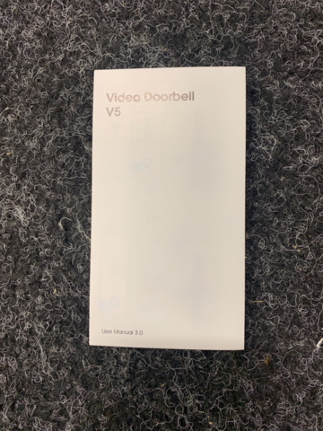 1262221-7 Video Doorbell V5