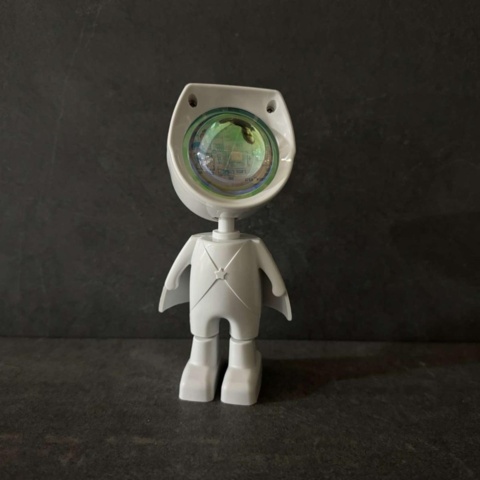 1262523-3 4 st Solröda LED Projektionslampor 200mAh - Fri frakt