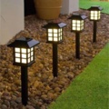 1262561-1 10 st Solcellsdrivna Trädgårdslyktor - Fri frakt