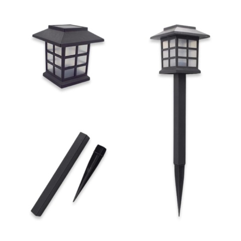 1262561-3 10 st Solcellsdrivna Trädgårdslyktor - Fri frakt