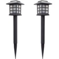 1262561-4 10 st Solcellsdrivna Trädgårdslyktor - Fri frakt