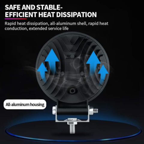 1262686-2 8 st 102W LED Arbetsbelysning till Fordon - Fri frakt