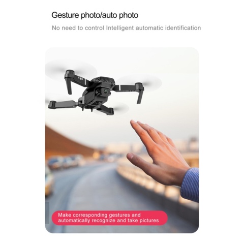 1263600-13 2 drones, 4K, dual camera, app - Shipping included