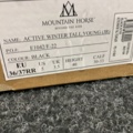 1263430-4 Winter riding boots Jr Active Winter Young Black, size 36/37