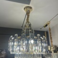 1251589-2 Crystal chandelier SE Furniture Noomi Gold