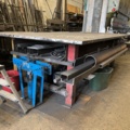 1240330-4 Welding table with vise &amp; storage underneath