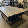 1240330-5 Welding table with vise &amp; storage underneath
