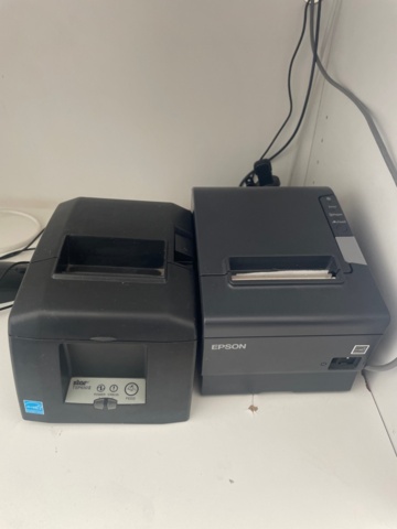 1223628-4 Reception desk, printer, receipt printer and more