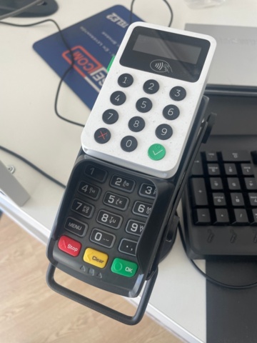 1223628-9 Reception desk, printer, receipt printer and more