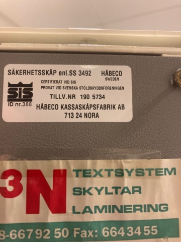 1143408-10 Safe 2 pcs - Skandex SS 3492