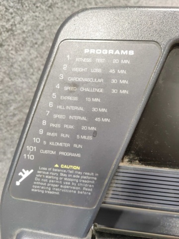 1264901-9 Treadmill Cybex 710T