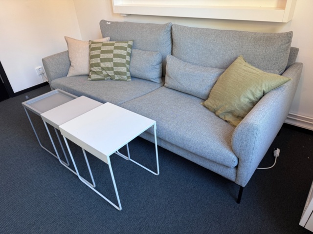 1239989-2 Sofa from IKEA, model BARKTORP and coffee table (GRANBODA)