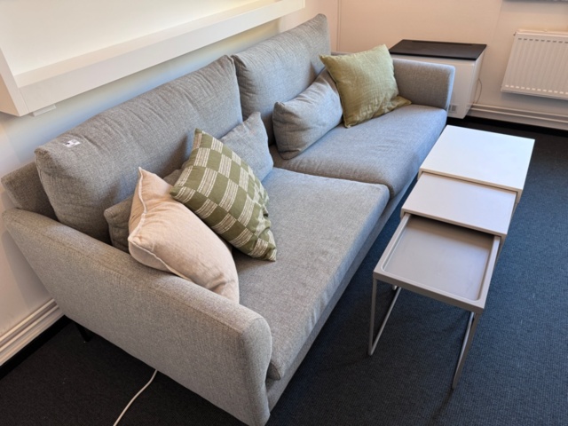 1239989-3 Sofa from IKEA, model BARKTORP and coffee table (GRANBODA)