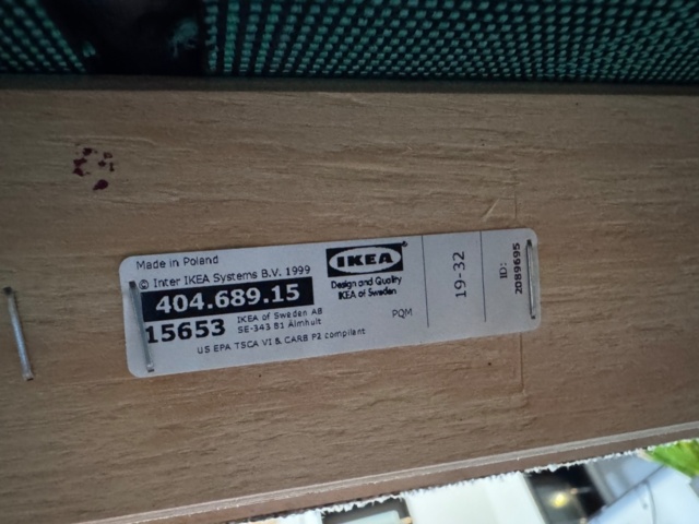 1239989-9 Sofa from IKEA, model BARKTORP and coffee table (GRANBODA)