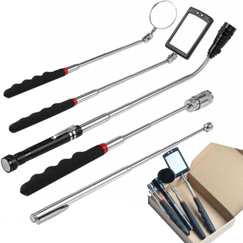 Telescopic Inspection and Magnet Tool Set - 5 Pieces - Free Shipping ...