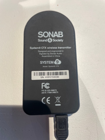 1225105-3 Loudspeaker system - Sonab