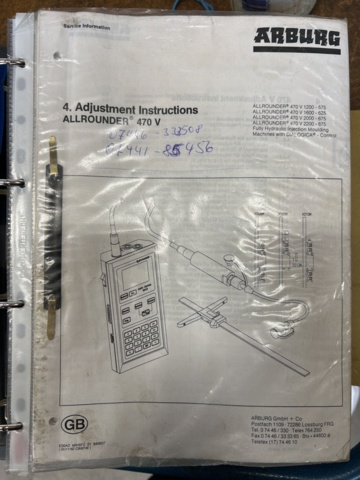 1065025-39 Injection molding machine Arburg Allrounder 470V 2000-675 - 1992