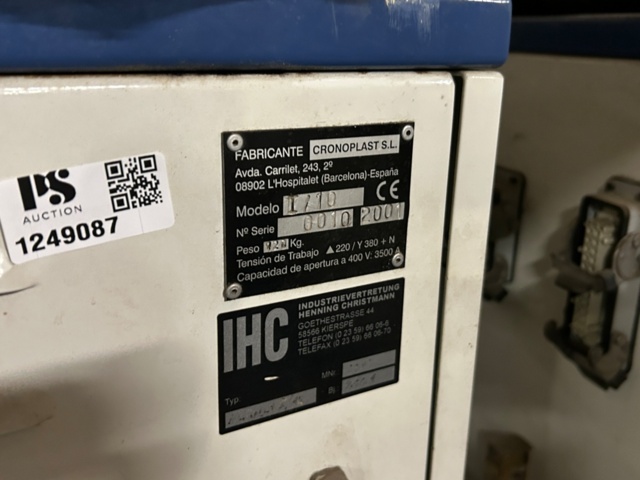 1249087-9 Mini molding syringes 2 pcs - Cronoplast SL Babyplast I/10 -2001