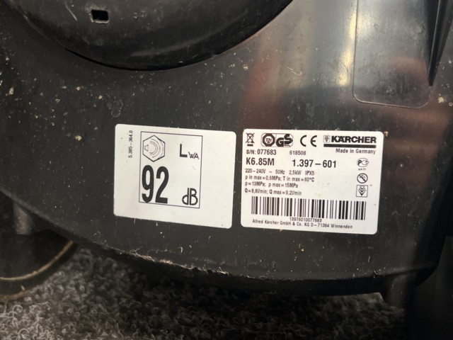 1265774-10 High pressure washer Kärcher K6.85