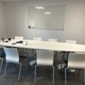 1223698-1 Conference table, armchairs, whiteboard, no wardrobe