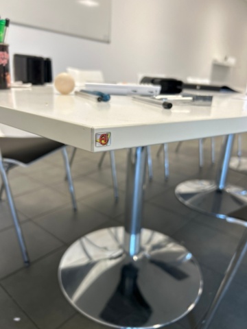 1223698-3 Conference table, armchairs, whiteboard, no wardrobe