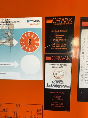 1251691-7 ORWAK 3400 Baler