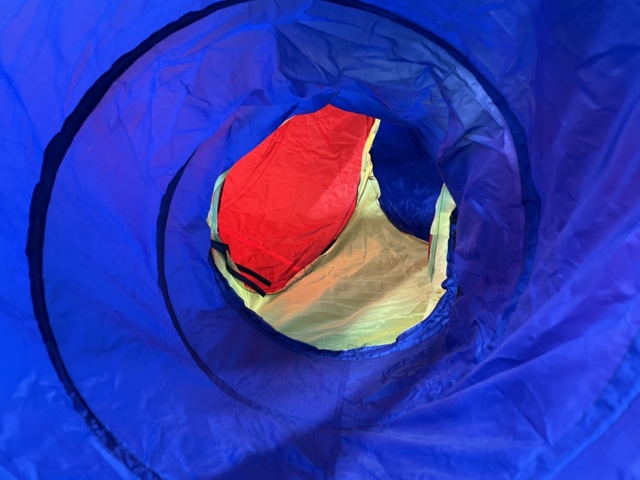 1266915-7 Play tunnel vidaXL & 2 clothes racks